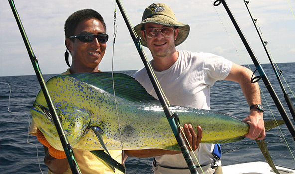 Offshore Fishing in Costa Rica - Big Dorado (Mahi-Mahi)