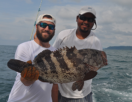 Rock fish Costa Rica fishing charter