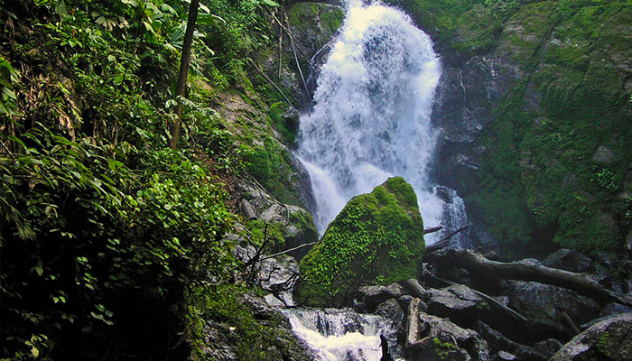 Costa Rica adventure waterfall