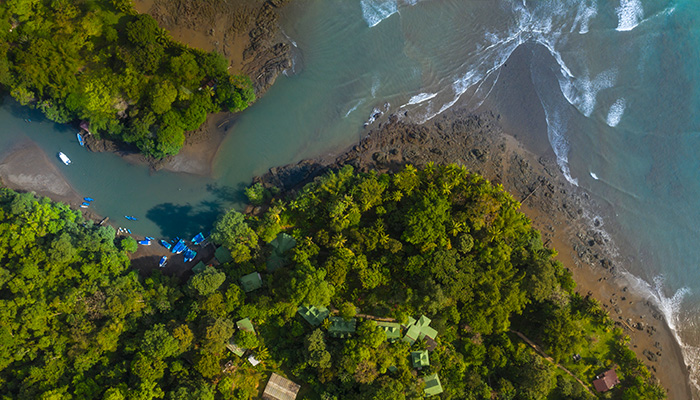 Aguila de Osa from above