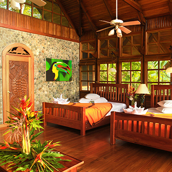 Aguila de Osa Rainforest Hotel Room Accommodation
